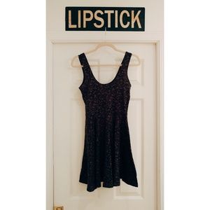 Purple Flower Sundress